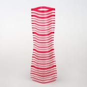 Ваза пластиковая складная, 12*27 см (дизайн в ассортименте)