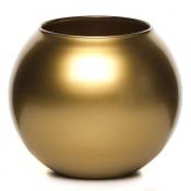 Ваза Pasabahce Workshop "Flora" Gold, диаметр 8 см